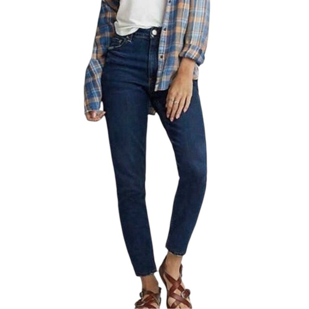 AEO Vintage Hi-Rise Dark Wash Denim Jeans Women’s size 6